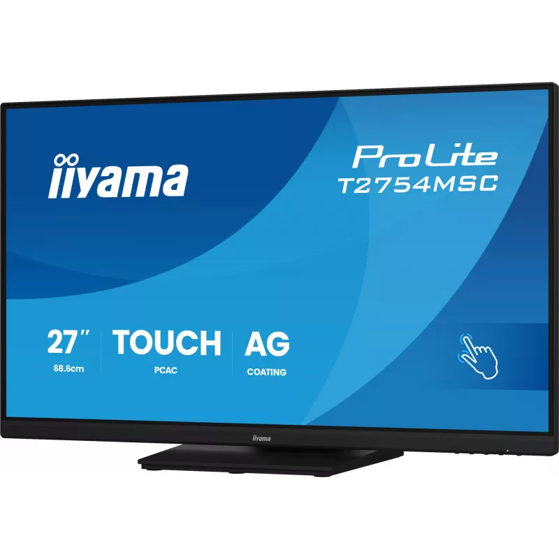 Monitor IIYAMA ProLite T2754MSC-B2AG 27 cali (68,6 cm) Full HD LED HDMI/VGA/USB, czarny