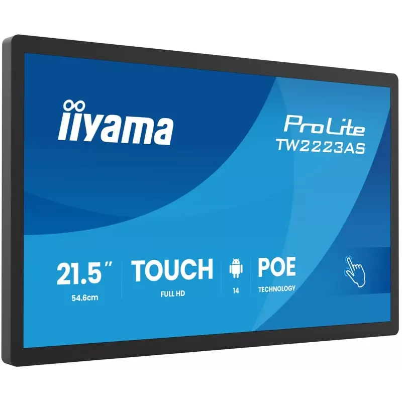 Monitor IIYAMA TW2223AS-B3P 21.5 cala (55.0 cm) M-Touch USB-C Android 16:9