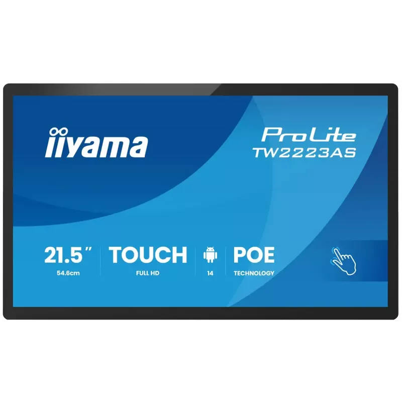 Monitor IIYAMA TW2223AS-B3P 21.5 cala (55.0 cm) M-Touch USB-C Android 16:9