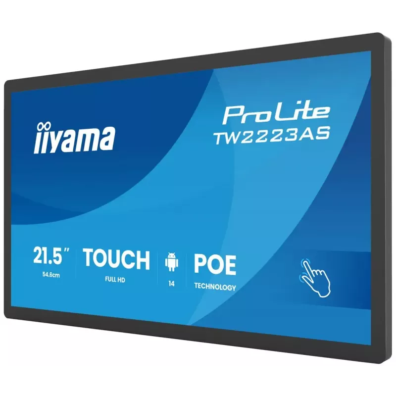 Monitor IIYAMA TW2223AS-B3P 21.5 cala (55.0 cm) M-Touch USB-C Android 16:9