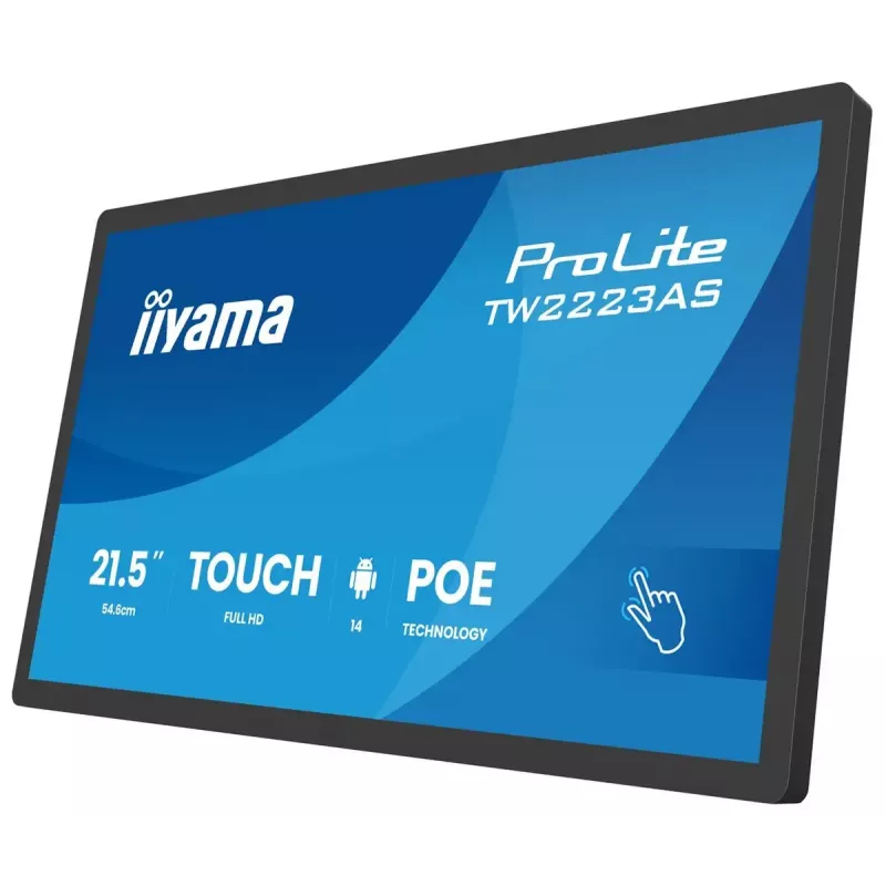 Monitor IIYAMA TW2223AS-B3P 21.5 cala (55.0 cm) M-Touch USB-C Android 16:9