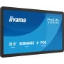 iiyama ProLite S2225AS-B1P Cyfrowy płaski panel reklamowy 54,6 cm (21,5 cala) LCD Wi-Fi 500 cd/m² Full HD Czarny Wbudowany procesor Android 24/7