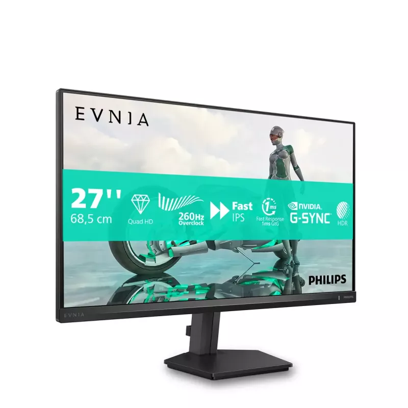 Monitor komputerowy Philips Evnia 3000 27M2N3500PF/00 27 cali (68.6 cm) Quad HD 2560×1440 LCD, 16:9, VESA, Czarny