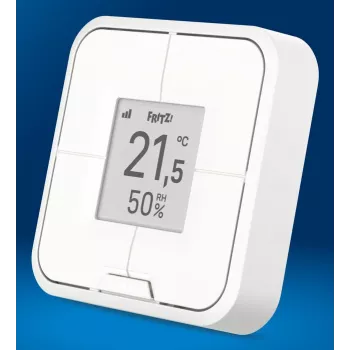 Bezprzewodowy inteligentny sterownik ścienny FRITZ Smart Control 440 — Biały, 69×69×18 mm