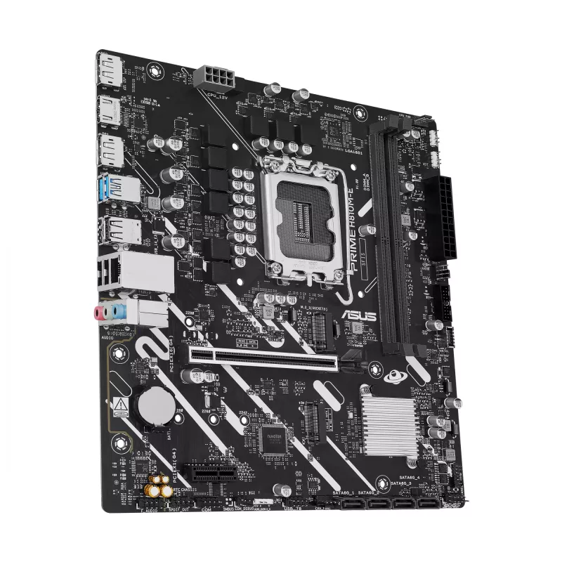 Płyta główna ASUS PRIME H810M-E-CSM LGA1851 Intel H810 mATX, 2×DDR5, 2×DisplayPort, 1×HDMI