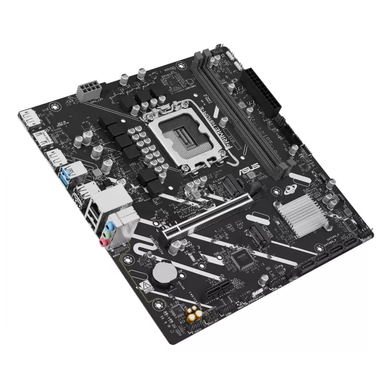 Płyta główna ASUS PRIME H810M-E-CSM LGA1851 Intel H810 mATX, 2×DDR5, 2×DisplayPort, 1×HDMI
