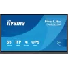 iiyama TN6505A-B1AG Wyświetlacz informacyjny Interaktywny płaski panel 163,8 cm (64,5 cala) 500 cd/m² 4K Ultra HD Czarny Ekran dotykowy