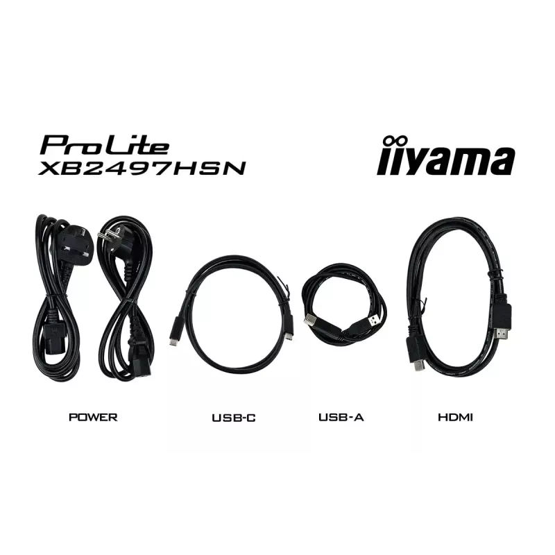 Monitor iiyama ProLite XB2497HSN-B1 60,5 cm (23,8 inch) 1920 x 1080 pikseli Full HD LED Czarny