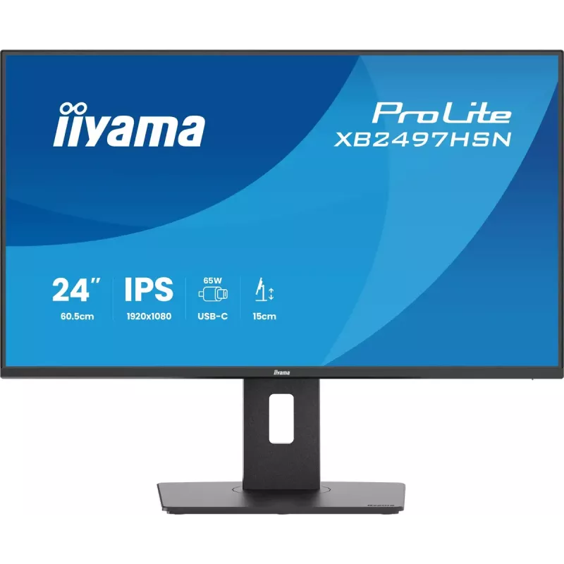 Monitor iiyama ProLite XB2497HSN-B1 60,5 cm (23,8 inch) 1920 x 1080 pikseli Full HD LED Czarny