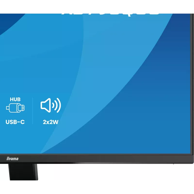 27-calowy monitor IIYAMA ProLite X2793QSU-B1 Quad HD 2560x1440 IPS LED, 1 ms, hub USB, głośniki, VESA
