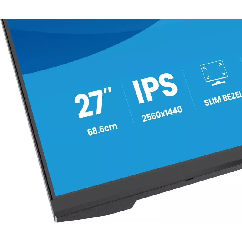27-calowy monitor IIYAMA ProLite X2793QSU-B1 Quad HD 2560x1440 IPS LED, 1 ms, hub USB, głośniki, VESA