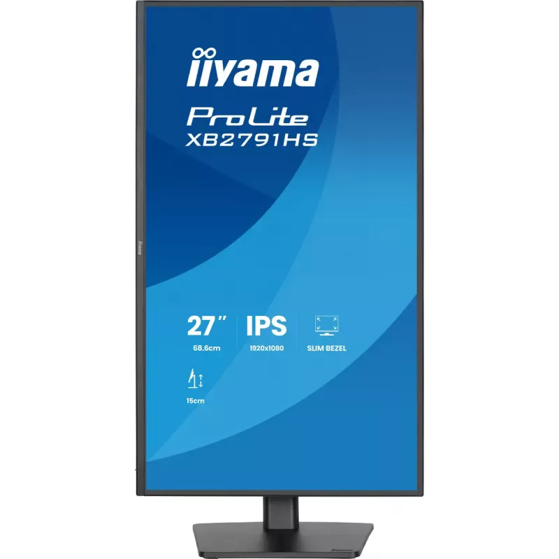 Monitor iiyama ProLite XB2791HS-B1 68,6 cm (27 cali) 1920 x 1080 pikseli Full HD LED Czarny