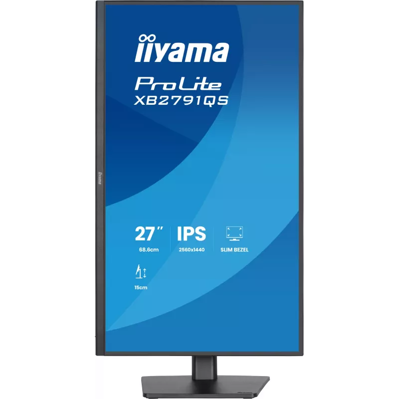 Monitor komputerowy iiyama ProLite XB2791QS-B1 68,6 cm (27 inch) 2560 x 1440 pixele Quad HD LED Czarny
