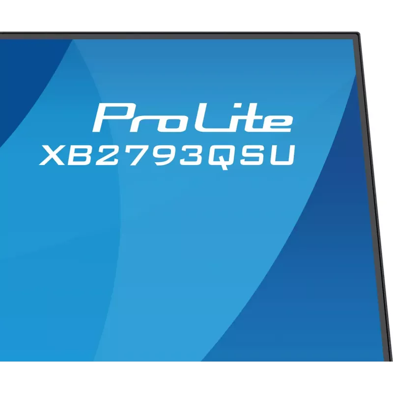 Monitor IIYAMA ProLite XB2793QSU-B1 27 cali (68,6 cm) IPS LED Quad HD 2560x1440, matowy, hub USB, głośniki, VESA, regulacja wysokości, czarny