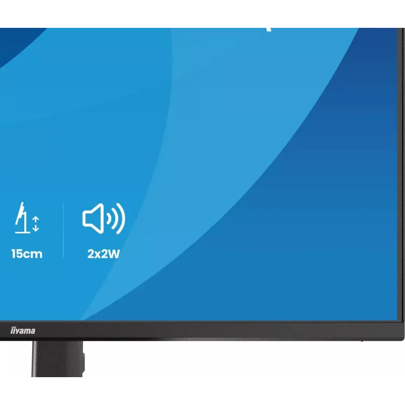 Monitor IIYAMA ProLite XB2793QSU-B1 27 cali (68,6 cm) IPS LED Quad HD 2560x1440, matowy, hub USB, głośniki, VESA, regulacja wysokości, czarny