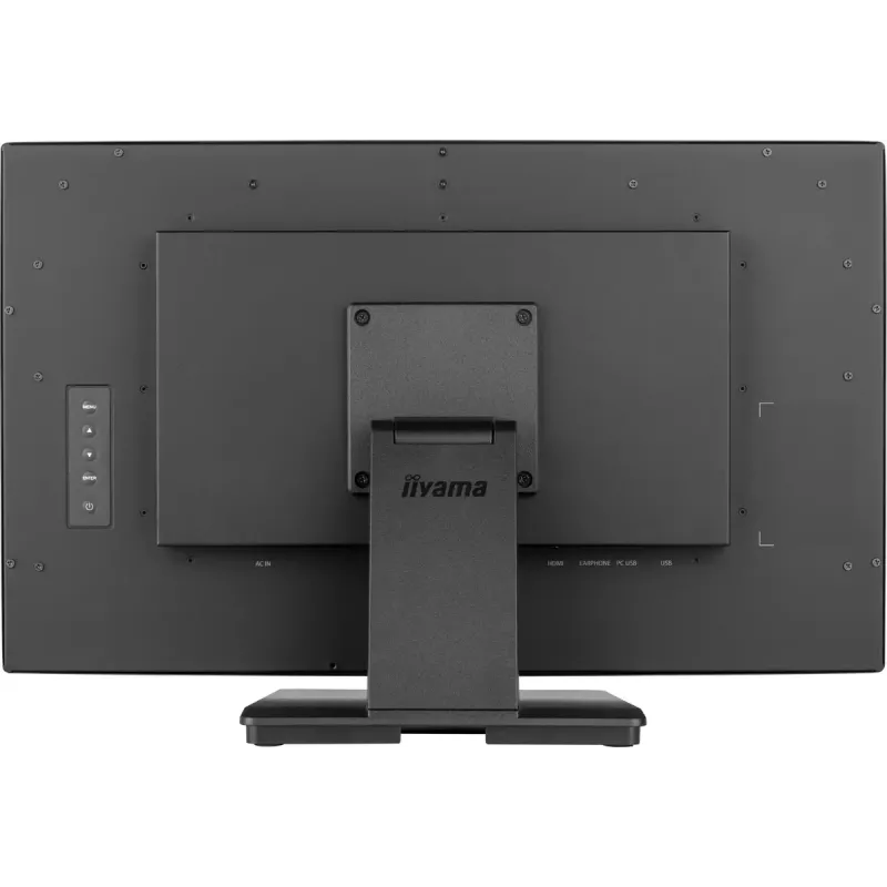 Monitor komputerowy iiyama ProLite T2438MSC-B2 60,5 cm (23,8 cali) 1920 x 1080 pikseli Full HD LED Dotykowy Czarny