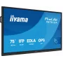 Panel interaktywny IIYAMA TE7513A-B2AG 75 cali 4K UHD dotykowy, 500 cd/m², Wi‑Fi, Android, 24/7