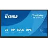 Panel interaktywny IIYAMA TE7513A-B2AG 75 cali 4K UHD dotykowy, 500 cd/m², Wi‑Fi, Android, 24/7