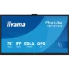 Panel interaktywny IIYAMA TE7513A-B2AG 75 cali 4K UHD dotykowy, 500 cd/m², Wi‑Fi, Android, 24/7