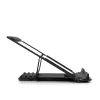 Lindy Składana kwadratowa podkładka pod laptop, Ramię do laptopa, Czarny, Srebrny, Aluminium, Guma, 10 kg, RoHS, REACH i California Proposition 65, 90 - 113 mm