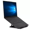 Lindy Składana kwadratowa podkładka pod laptop, Ramię do laptopa, Czarny, Srebrny, Aluminium, Guma, 10 kg, RoHS, REACH i California Proposition 65, 90 - 113 mm