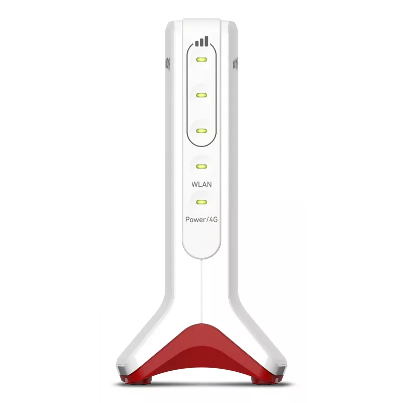 FRITZ Box 6825 4G router bezprzewodowy Gigabit Ethernet Single-band (2.4 GHz) Biały