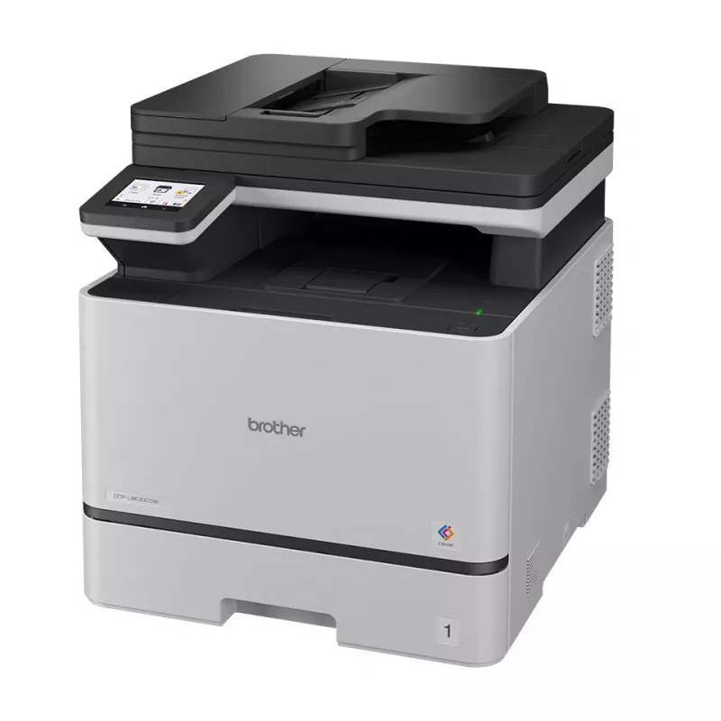 Wielofunkcyjna kolorowa drukarka laserowa Brother DCP-L8630CDW — A4, 2400×600 DPI, 31 str./min, Wi‑Fi, Dupleks