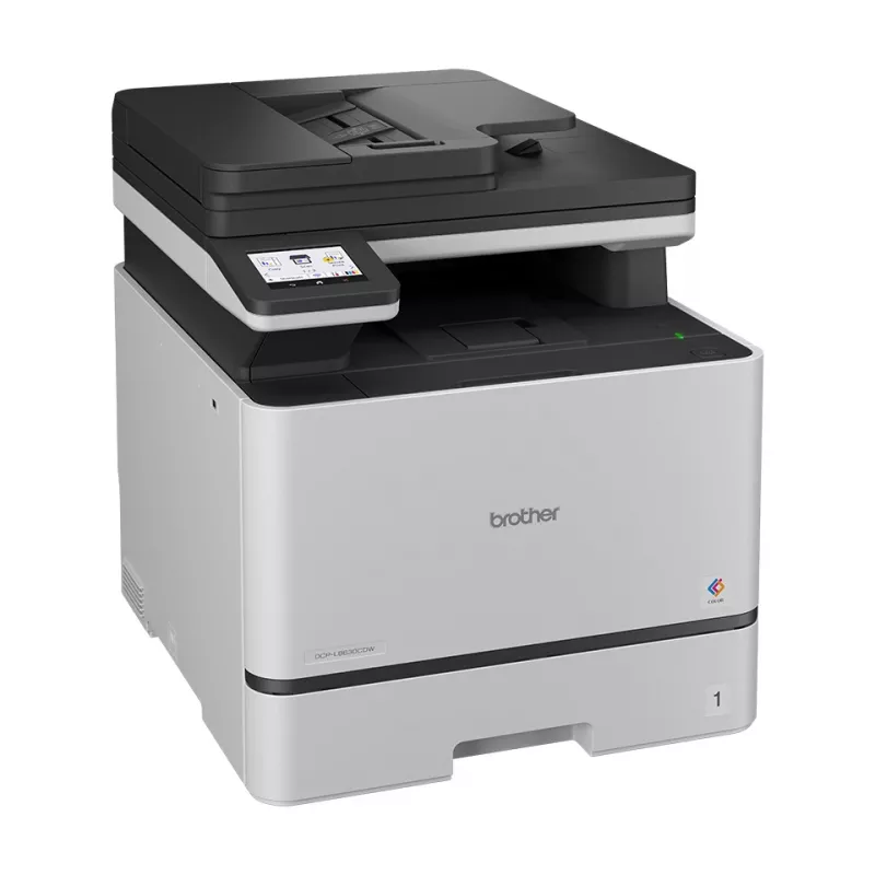 Wielofunkcyjna kolorowa drukarka laserowa Brother DCP-L8630CDW — A4, 2400×600 DPI, 31 str./min, Wi‑Fi, Dupleks