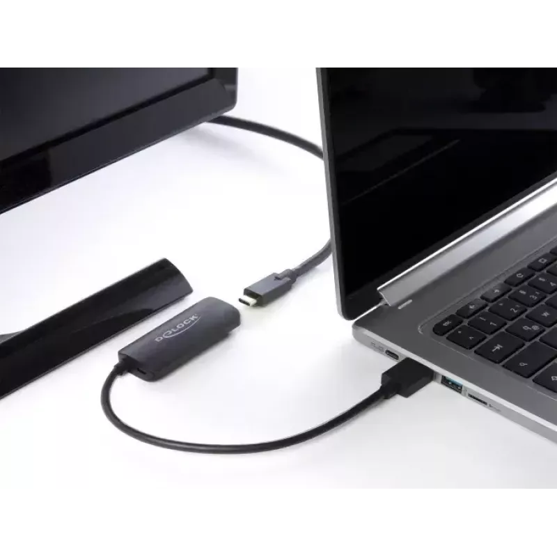 Adapter HDMI-A męski na USB Type-C żeński DP Alt Mode DeLOCK 64212
