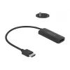 Adapter DeLOCK HDMI-A męski na DisplayPort żeński 8K 0,18m