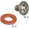DeLOCK 18205 ramka montażowa do instalacji dysku 2,5 cala na 3,5 cala, metalowa czarna