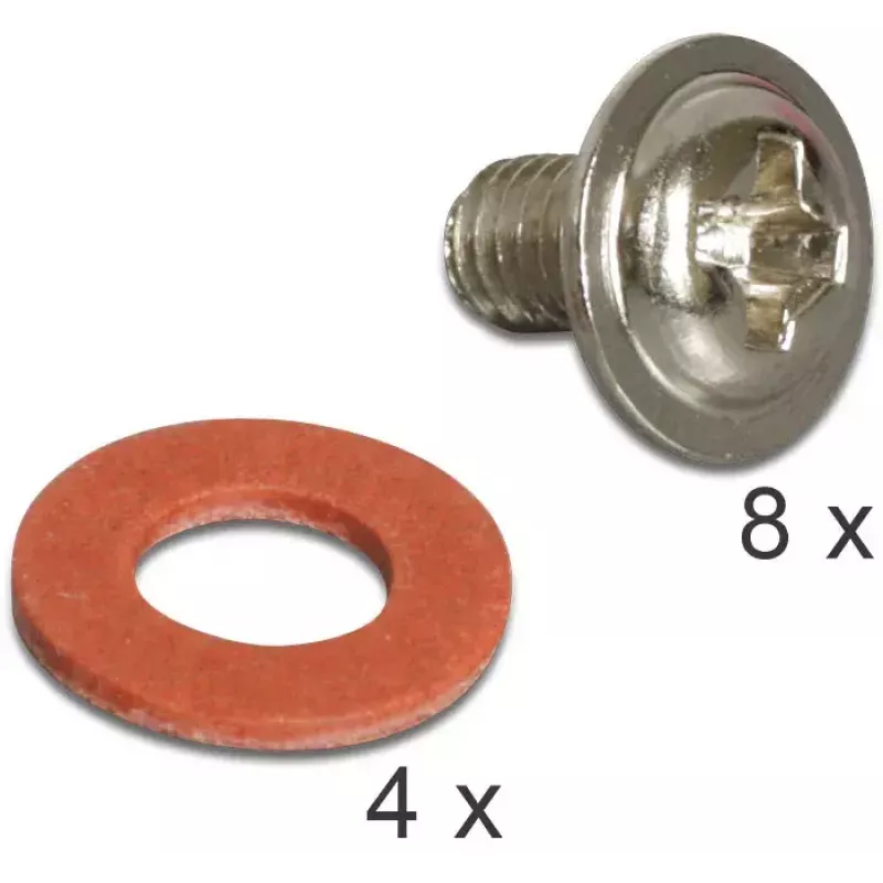 DeLOCK 18205 ramka montażowa do instalacji dysku 2,5 cala na 3,5 cala, metalowa czarna
