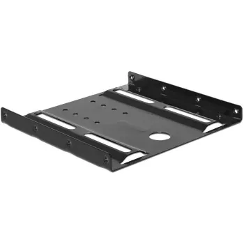 DeLOCK 18205 ramka montażowa do instalacji dysku 2,5 cala na 3,5 cala, metalowa czarna