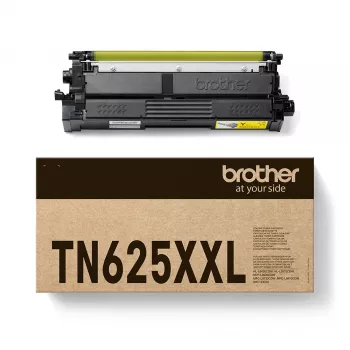 Toner Brother TN-625XXLY Żółty, oryginał, wydajność 6500 stron, 1 szt.