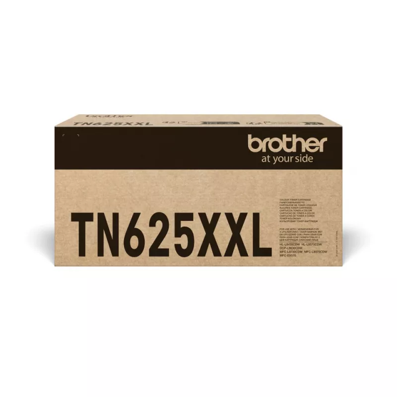 Toner Brother TN-625XXLY Żółty, oryginał, wydajność 6500 stron, 1 szt.