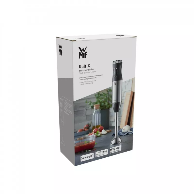 WMF Kult X 04165500 blender ręczny 600 W czarny, metaliczny