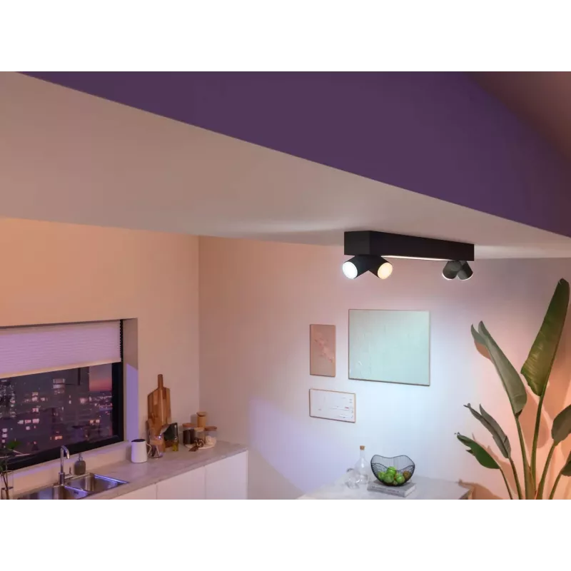 Philips Hue biały and colour ambience Centris 4-punktowa lampa sufitowa