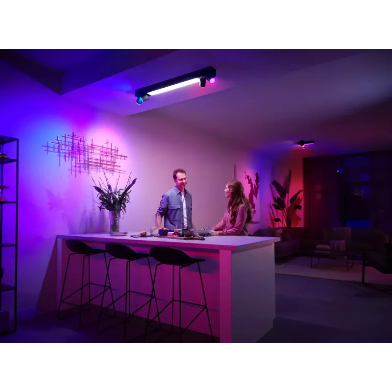 Philips Hue biały and colour ambience Centris 4-punktowa lampa sufitowa