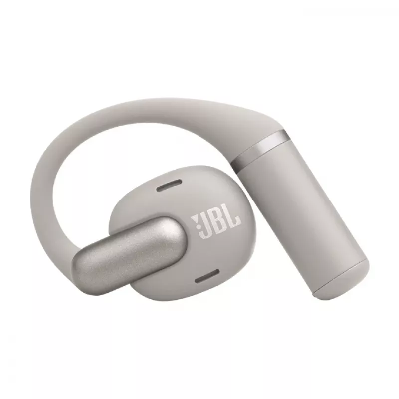 Zestaw słuchawkowy JBL Sense Pro TWS z zaczepem na ucho do rozmów i muzyki, 20–40000 Hz, podstawka ładująca USB‑C, szary, 95,2 g