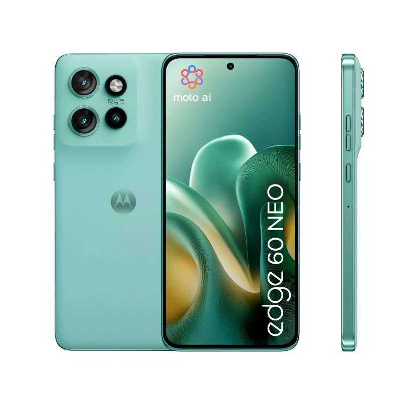 Motorola edge 60 Neo 16.1 cm (6.36 inch) Dual SIM Android 15 5G USB Type-C 12 GB 256 GB 5000 mAh Turkus