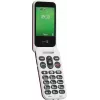 Telefon z klapką Doro Leva E30, 2,8 cala (7,11 cm) 320x240, Single SIM, aparat 0,3 MP, 1150 mAh, IP55, czerwony/biały