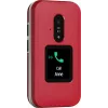 Telefon z klapką Doro Leva E30, 2,8 cala (7,11 cm) 320x240, Single SIM, aparat 0,3 MP, 1150 mAh, IP55, czerwony/biały