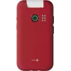 Telefon z klapką Doro Leva E30, 2,8 cala (7,11 cm) 320x240, Single SIM, aparat 0,3 MP, 1150 mAh, IP55, czerwony/biały