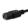 Kabel zasilający Equip 112101 Czarny 3 m C13 C14 sprzęgło