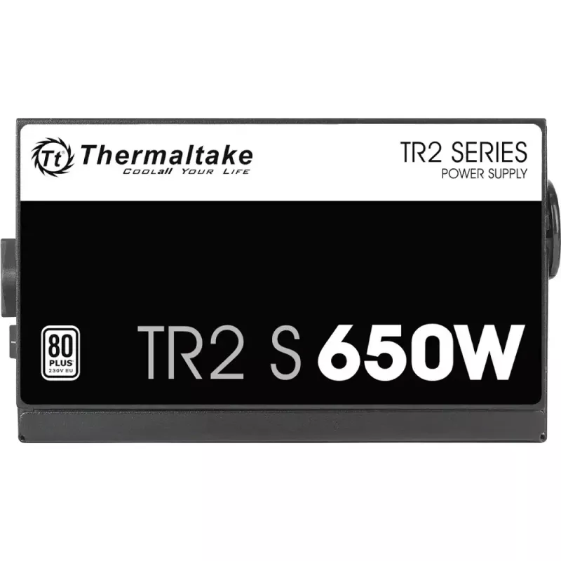 Zasilacz Thermaltake TR2 S 650W — ATX, 20+4 pin, 80 PLUS, wentylator 120 mm, czarny