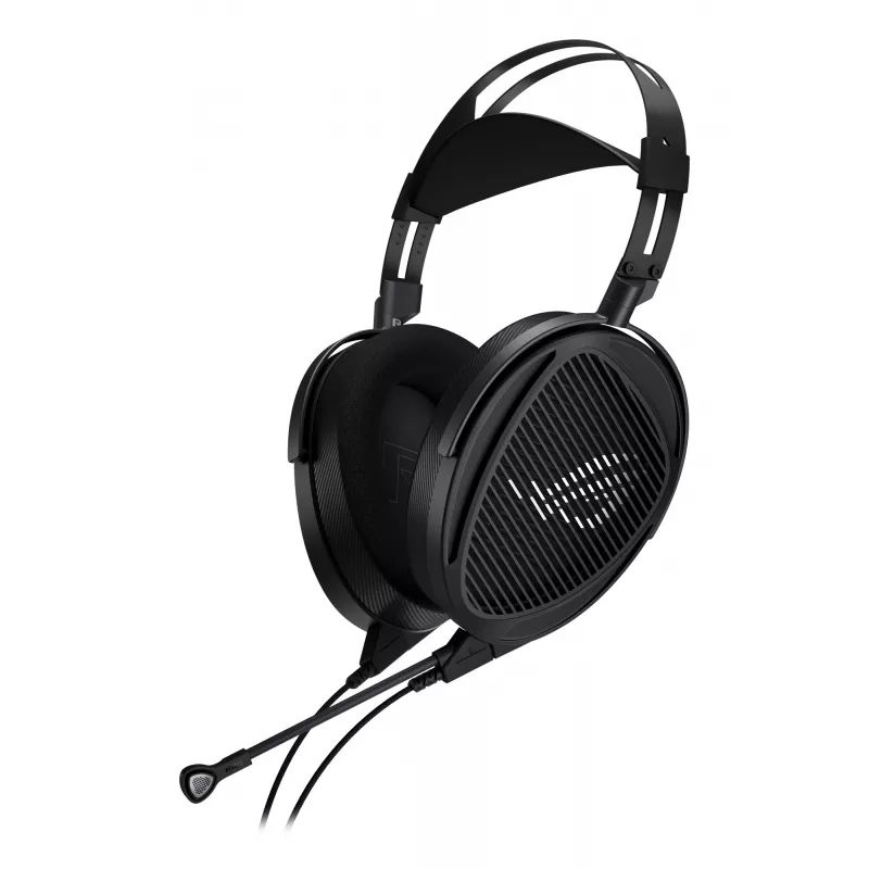 Przewodowy zestaw słuchawkowy do gier ASUS ROG Kithara, wokółuszny, 8–55 000 Hz, kabel 1,8 m, 420 g, czarny