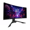 Monitor ASROCK PG34QRT3A 34 cale (86,4 cm) WQHD 3440×1440 OLED Curved VA 21:9 500 cd/m² 4000:1 USB 3.2 Gen1 Głośniki VESA Regulacja wysokości