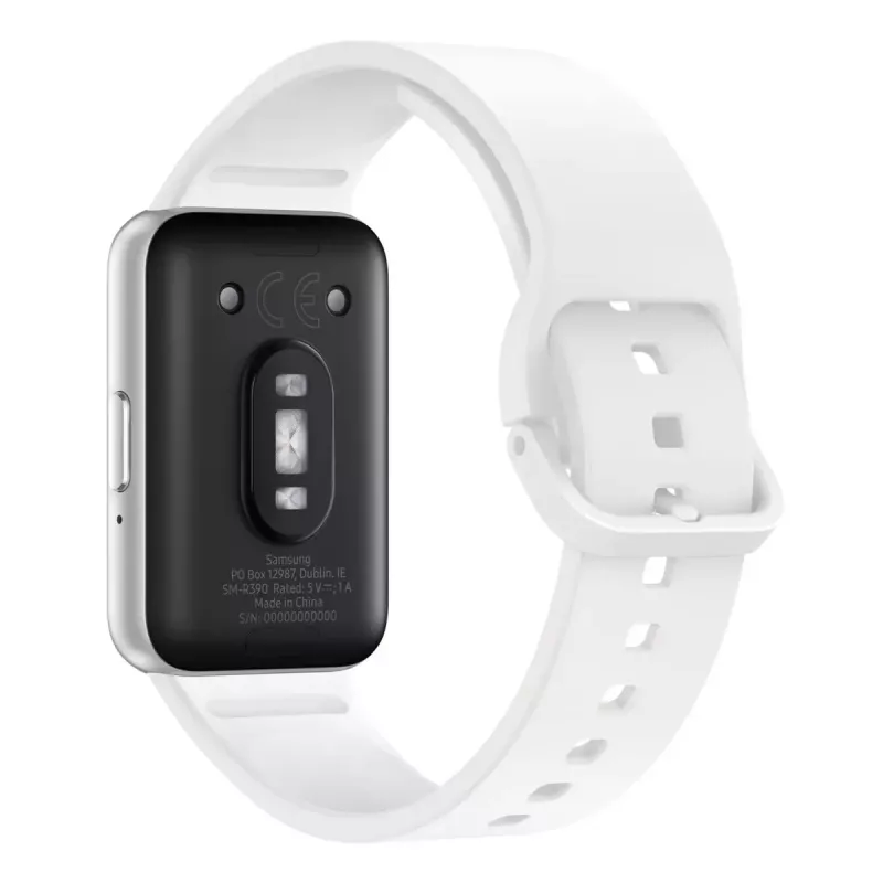 Samsung Galaxy Fit3 4,06 cm (1,6 cala) AMOLED 40 mm Cyfrowy 256 x 402 pikseli Ekran dotykowy Srebrny