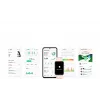 Samsung Galaxy Fit3 4,06 cm (1,6 cala) AMOLED 40 mm Cyfrowy 256 x 402 pikseli Ekran dotykowy Srebrny