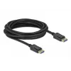 Kabel DeLOCK DisplayPort 8K 60 Hz 40 Gb/s 5 m